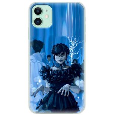 Чохол для iPhone 12 mini Mixcase Венздей Вороній бал