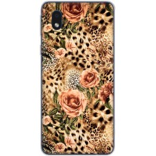 Чохол для Samsung Galaxy A01 Core (A013) MixCase Леопард троянди