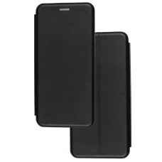 Чохол книжка Premium для Samsung Galaxy A02s / A03s чорний