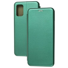 Чохол книжка Premium для Samsung Galaxy A02s / A03s зелений