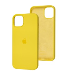 Чохол для iPhone 14 Plus Silicone Full canary yellow
