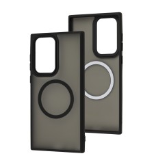 Чохол для Samsung Galaxy S22 Ultra (S908) WAVE Matte Insane MagSafe black