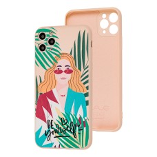 Чохол для iPhone 11 Pro Wave Fancy girl go wild / pink sand
