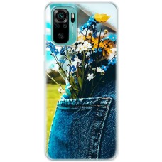 Чохол для Xiaomi Redmi Note 10 / 10s MixCase патріотичні квіти України