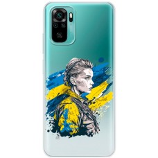 Чохол для Xiaomi Redmi Note 10 / 10s MixCase патріотичні незламна Українка