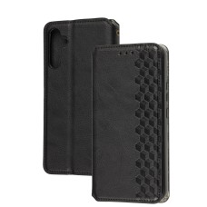 Чохол книжка Samsung Galaxy A34 (A346) Getman Cubic чорний