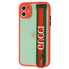 Чохол для iPhone 11 WristBand G III червоний
