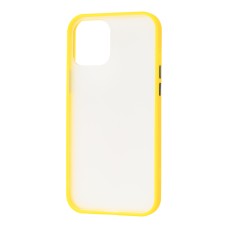 Чохол для iPhone 12 mini LikGus Maxshield жовтий