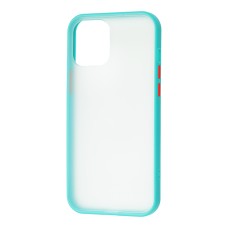 Чохол для iPhone 12 mini LikGus Maxshield бірюзовий