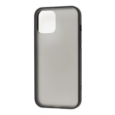 Чохол для iPhone 12/12 Pro LikGus Maxshield чорний