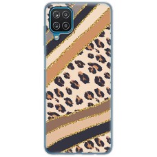 Чохол для Samsung Galaxy A12 / M12 MixCase Леопард палітра
