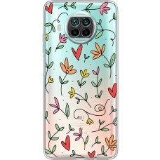 Чохол для Xiaomi Mi 10T Lite Mixcase квіти квіточки - листочки