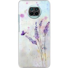 Чохол для Xiaomi Mi 10T Lite Mixcase квіти акварельна лаванда з метеликом
