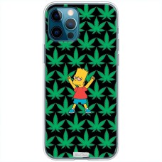 Чохол для iPhone 12 Pro MixCase трава листя Сімпсон