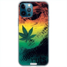 Чохол для iPhone 12 Pro MixCase трава листя дим
