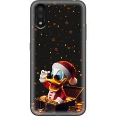 Чохол для Samsung Galaxy A01 (A015) MixCase Новий рік посмішка Скруджа