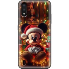 Чохол для Samsung Galaxy A01 (A015) MixCase Новий рік маленький Міккі
