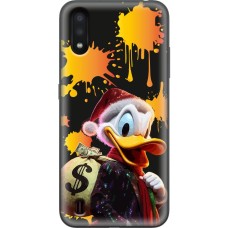 Чохол для Samsung Galaxy A01 (A015) MixCase Новий рік Скрудж Макдак