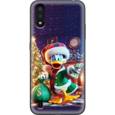 Чохол для Samsung Galaxy A01 (A015) MixCase Новий рік Scrooge and money