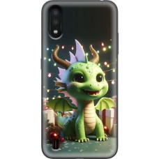 Чохол для Samsung Galaxy A01 (A015) MixCase Новий рік дракоша