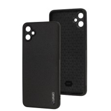 Чохол для Samsung Galaxy A05 (A055) Wave Leather чорний