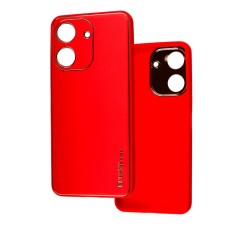 Чохол для Xiaomi Redmi 13C / Poco C65  Leather Xshield red