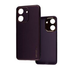 Чохол для Xiaomi Redmi 13C / Poco C65  Leather Xshield dark purple