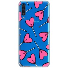 Чохол для Samsung Galaxy A50 / A50S / A30S MixCase день закоханих цукерка сердець