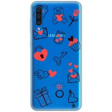 Чохол для Samsung Galaxy A50 / A50S / A30S MixCase день закоханих кохання всюди