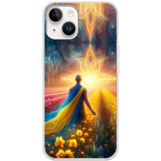 Чохол для iPhone 15 Plus MixCase патріотичні поле тюльпанів
