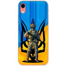 Чохол для iPhone Xr MixCase патріотичні український воїн