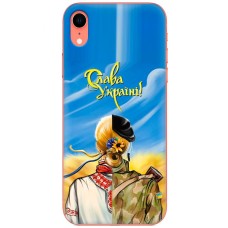 Чохол для iPhone Xr MixCase патріотичні Слава Україні