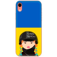 Чохол для iPhone Xr MixCase патріотичні Слава Україні