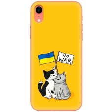 Чохол для iPhone Xr MixCase патріотичні no war