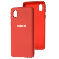 Чохол для Samsung Galaxy A01 Core (A013) Silicone Full теракотовий
