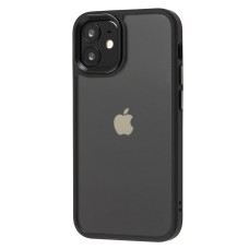 Чохол для iPhone 12 mini Metal Buttons чорний