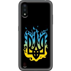 Чохол для Samsung Galaxy A01 (A015) MixCase патріотичні візерунок із гербом