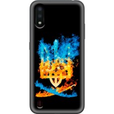 Чохол для Samsung Galaxy A01 (A015) MixCase патріотичні герб та шабля