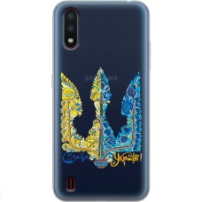 Чохол для Samsung Galaxy A01 (A015) MixCase патріотичні герб візерунок