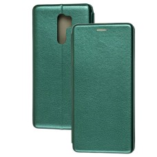 Чохол книжка Premium для Xiaomi Redmi 9 зелений