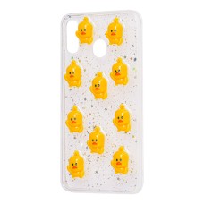 Чохол для Samsung Galaxy M20 (M205) 3D confetti "качки"