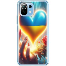 Чохол для Xiaomi Mi 11 Lite MixCase асорті Серце в долоні