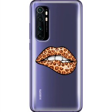 Чохол для Xiaomi Mi Note 10 Lite MixCase Леопард губи