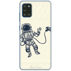 Чохол для Samsung Galaxy A31 (A315) Mixcase в космосі дизайн один 15