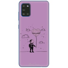 Чохол для Samsung Galaxy A31 (A315) Mixcase в космосі дизайн один 18