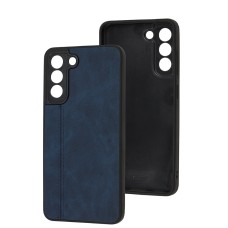 Чохол для Samsung Galaxy S21 FE (G990) Cosmic Leather blue