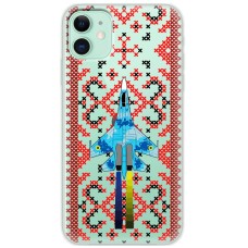 Чохол для iPhone 11 MixCase патріотичні Винищувач України