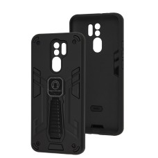 Чохол для Xiaomi Redmi 9 Armor Magnetic ударостійкий чорний