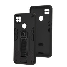 Чохол для Xiaomi Redmi 9C / 10A Armor Magnetic ударостійкий чорний