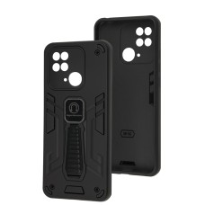 Чохол для Xiaomi Redmi 10C Armor Magnetic ударостійкий чорний